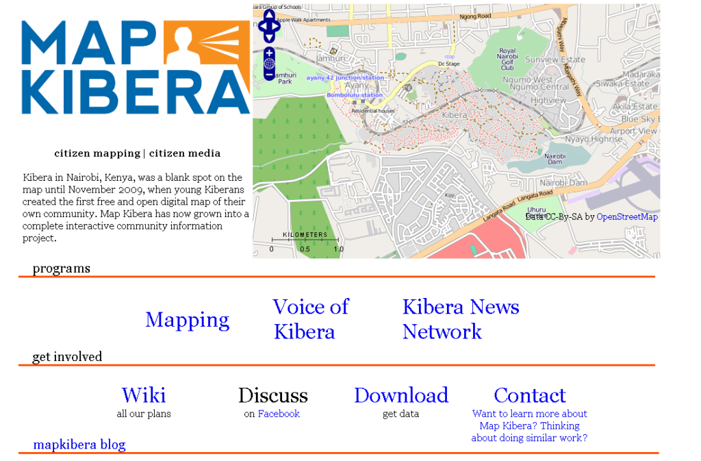 Kenya Map Kibera openall.info
