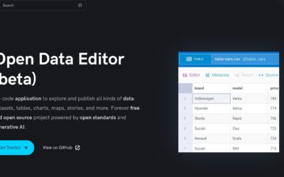 Open Data Editor