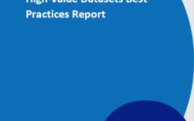 High-value Datasets – Best Practices Report