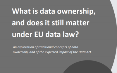 Was ist Dateneigentum und spielt es nach dem EU-Datenrecht noch eine Rolle?