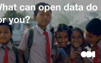 What can open data do for you?